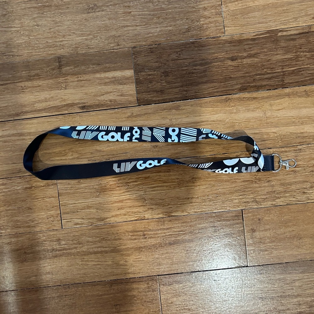 LIV golf pga tour vip keychain lanyard new
